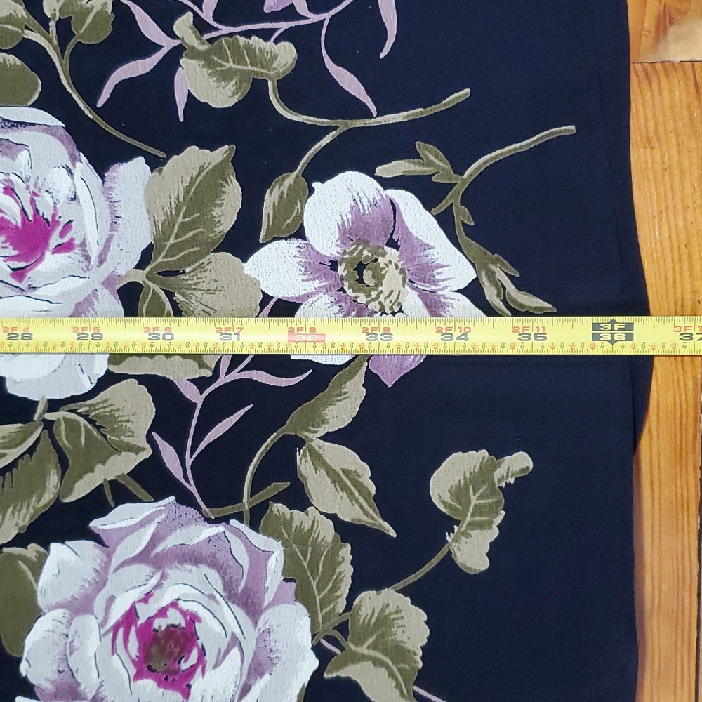 CDC Caren Desiree Company Sleeveless Floral Lined Midi Dress - 14 - Picture 11 of 11